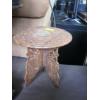 Image 1 : SM. CARVED TOP INLAID TABLE