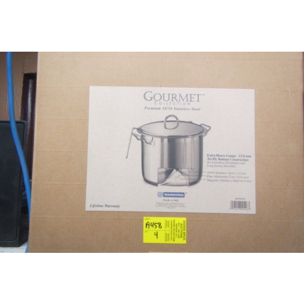NEW GOURMET PREMIUM 18/10 STAINLESS STEEL POT