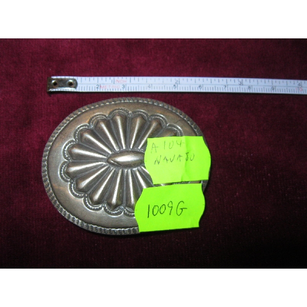 NAVAJO BELT BUCKLE