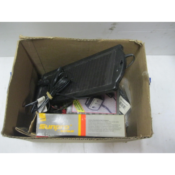 MISC. SOLAR CHARGER, WONDER CHARGER, ALLEN KEYS, ETC.