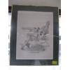 Image 1 : FRAMED RAY SENFT, 1984, PRINT "END OF THE ROPE"