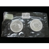 Image 2 : 2 - 1993 CDN MAPLE LEAF 1 OZ. .999 SILVER COINS (TAX EXEMPT)
