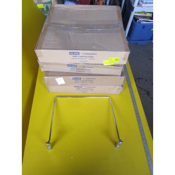 4 WIRE CARTON STAND DIVIDERS HANDLE KITS W/2 BOTTOM SHELF DIVIDERS