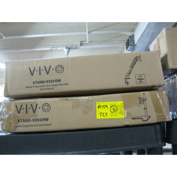 2 MONITOR DESK MOUNTS
