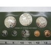 Image 1 : 1978 8 COIN PROOF SET OF TRINIDAD, TOBAGO - SOME COINS STERLING SILVER