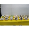Image 1 : 14 TEACUPS/SAUCERS