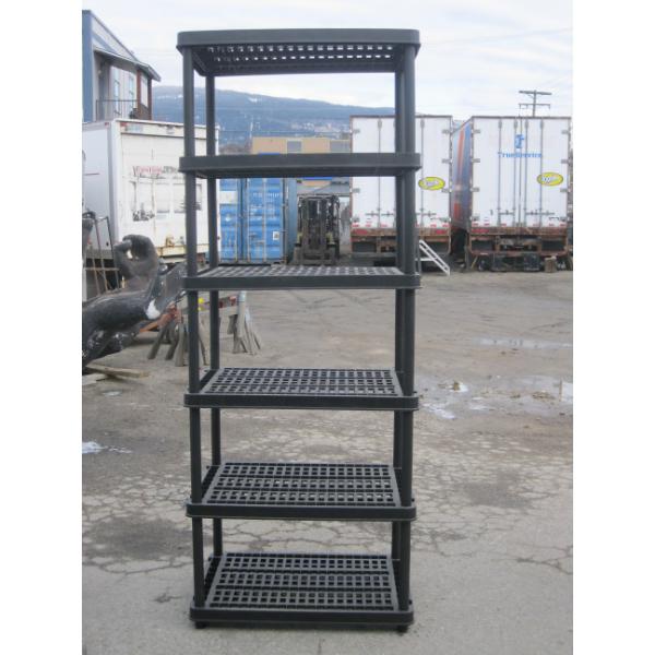 LG. 7 1/2' PLASTIC SHELF UNIT