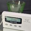 Image 4 : URANIUM GLASS CUP & PLATE - DEPRESSION GREEN GLASS GLOWS - GEIGER TESTED