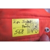 Image 5 : 2-PC ORANGE JACKET & BIB PANTS