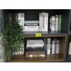 Image 1 : ARTIFICIAL PLANTS & DÉCOR BOOKS ON BOTH SHELVES