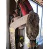 Image 3 : ASST. VINTAGE SPORTS EQUIPMENT - SKIS, GLOVES, HAT, POLES, ETC.