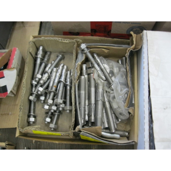 ASST. STAINLESS STEEL ANCHOR BOLTS