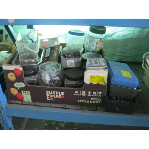 ASST. NUTS, BOLTS, SCREWS, ETC.