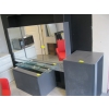 BATHROOM VANITY MIRROR CABINET - MIRROR IS BROKEN - W/2 MATCHING WALL MOUNT CABINETS