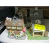 Image 1 : 4 VILLAGE HOUSES CANDLE HOLDERS