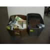 Image 1 : 2 BINS OF MISC. TRAIN ACCESS. BOXES, ETC.