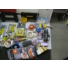 Image 3 : MISC. LED WORK LIGHT, PAINTING SUPPLIES, MINI HEATER, ETC.