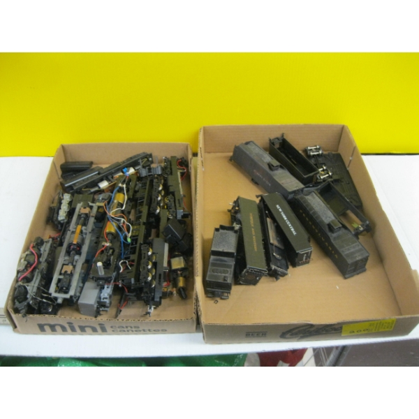 2 BOXES OF ASST. "AS IS" ENGINE PARTS, ETC.