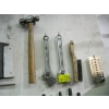 Image 1 : LOT OF ASST'D TOOLS - HAMMER, PRESS WRENCHES, ETC.