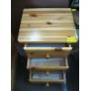 Image 2 : 3 DRAWER PINE NIGHTSTAND