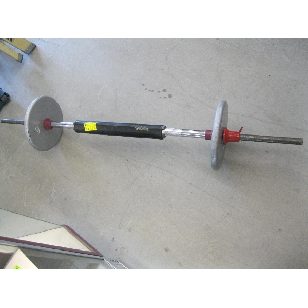 WEEDER WEIGHT BAR W/2 -  25LB WEIGHTS