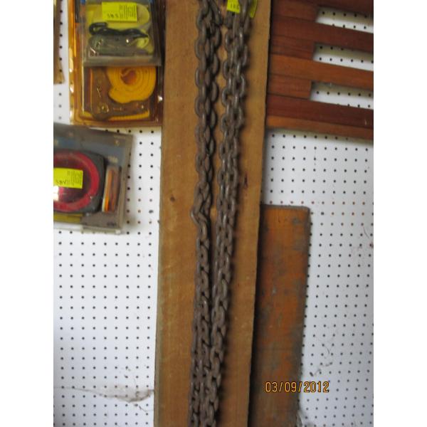APPROX. 14' DOUBLE HOOK CHAIN