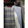 Image 2 : SINGLE BED - BOX SPRING/MATTRESS, HEADBOARD & ROLLER FRAME