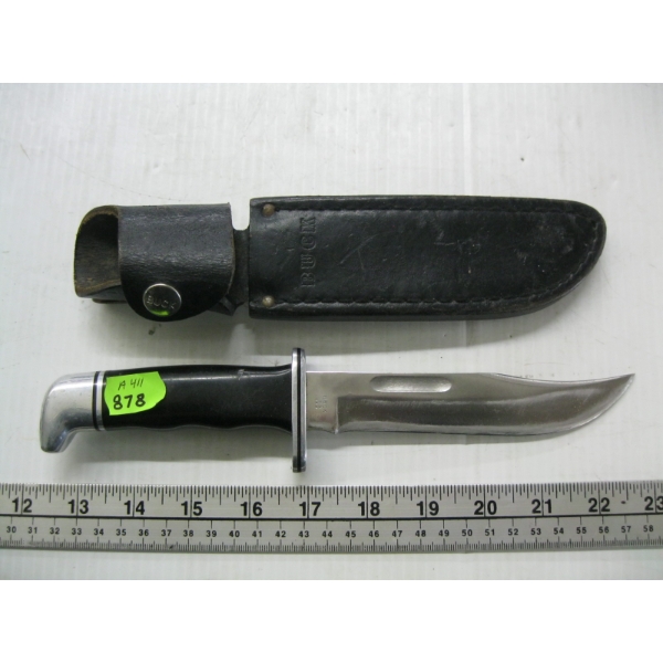 BUCK KNIFE IN SHEATH