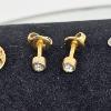 Image 7 : ASST'D JEWELLERY - EARRINGS, RINGS, NECKLACES, CUFFLINKS, ETC.