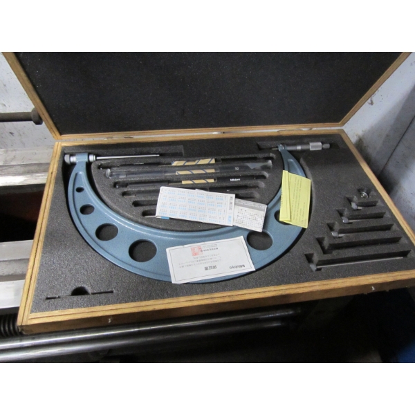 LG. MICROMETER IN WOODEN CASE