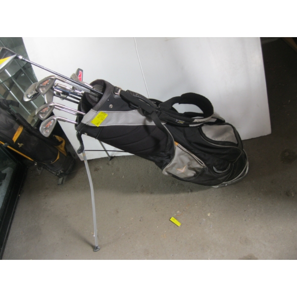 LG. LOT OF PING GOLF CLUBS & ASST. DRIVERS, ETC.
