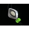 Image 2 : NAVAJO BOLO TIE W/WHITE STONE, STAMPED STERLING & SNAKE SYMBOL