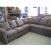 Image 1 : LG. SECTIONAL COUCH W/HIDE ABED SIDE