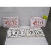 Image 1 : 4 BC MUNICIPAL PLATES - 1966