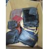 Image 4 : 2 BOXES OF MISC. LEATHER BELTS, BAGS, ETC.