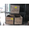 Image 1 : 3 WOODEN CRATES