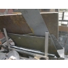 Image 3 : RACK W/ASST. SIZE PLATE STEEL, GRADING, ETC.
