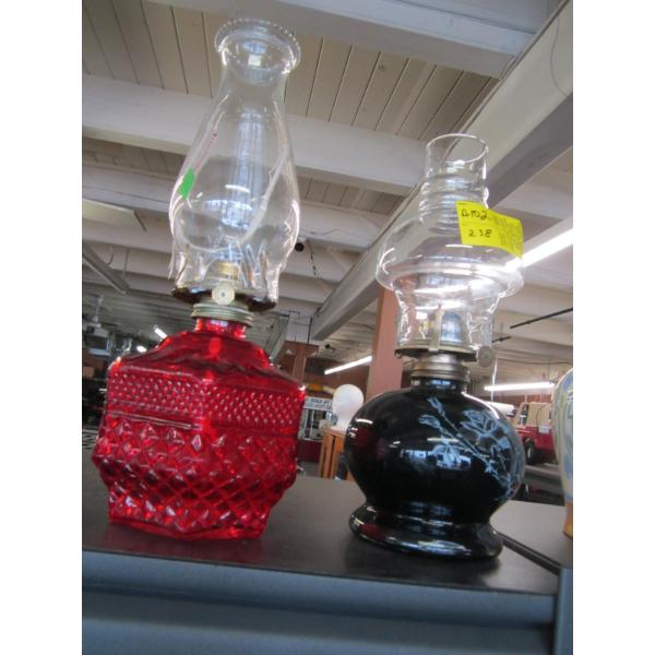 2 OIL LANTERNS  