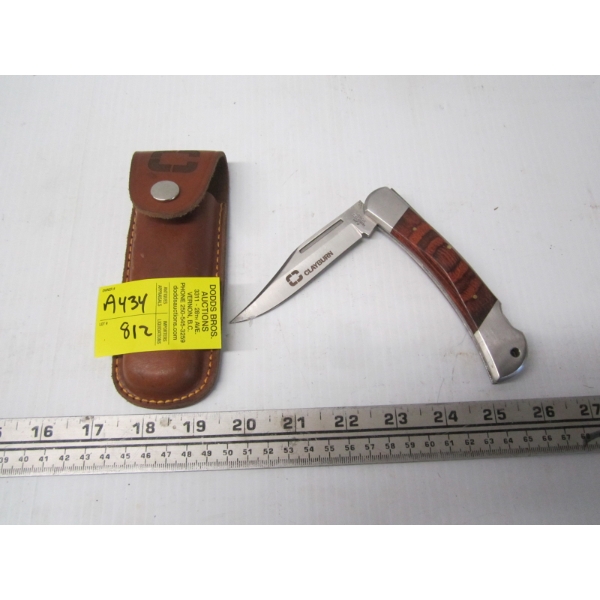 CLAYBURN KNIFE W/CASE