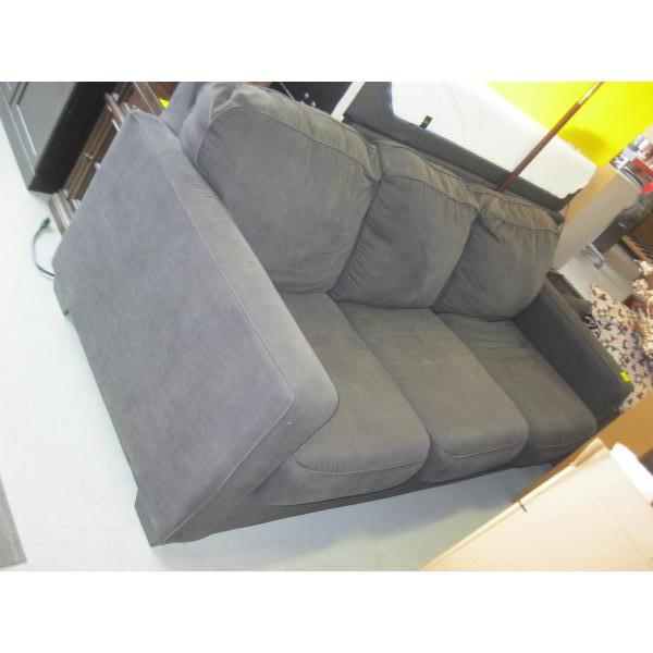2 PIECE GREY SOFA SET