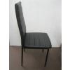 Image 3 : SET OF 4 UPHOLSTERED CHAIRS