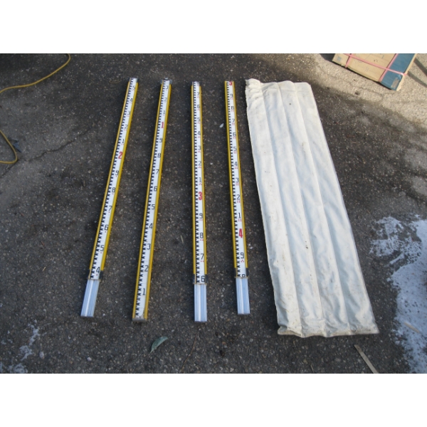 4 PIECE SURVEY STICK