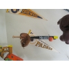 Image 3 : ASST. VINTAGE SPORTS EQUIPMENT - GLOVES, BASEBALL BAT, SIGNED HOCKEY STICK, ETC.