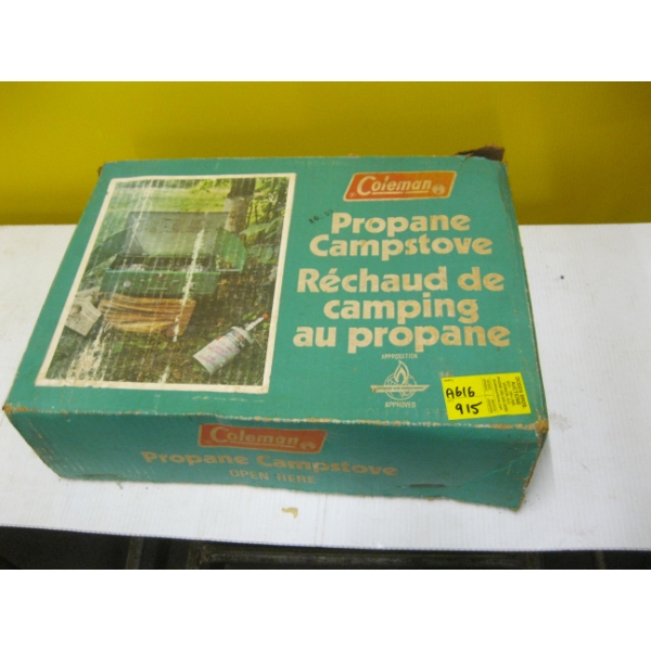 COLEMAN PROPANE CAMP STOVE