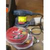 Image 3 : TOOL TOTE W/ASST. TOOLS & A RYOBI SANDER W/SANDING DISCS