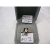Image 2 : 10KT RING W/"M" OR "W" INITIAL, 2.7G, SZ 10