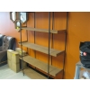 Image 2 : METAL & WOOD SHELF UNIT