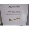 Image 2 : 5 - 9" BRUSHED BRONZE TOWEL BARS