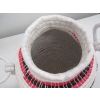 Image 2 : LIDDED HANDLED WICKER LOOK JUG
