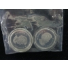 Image 2 : 2004 & 2006 STERLING (925) DOLLAR COINS